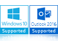 Win10 and Outlook 2016